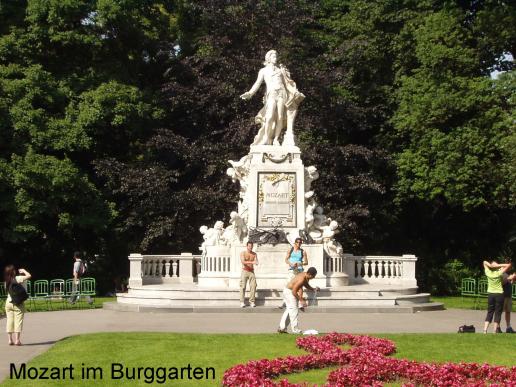 Mozart im Burggarten